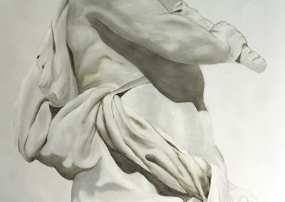 Peinture à l'huile Hercule